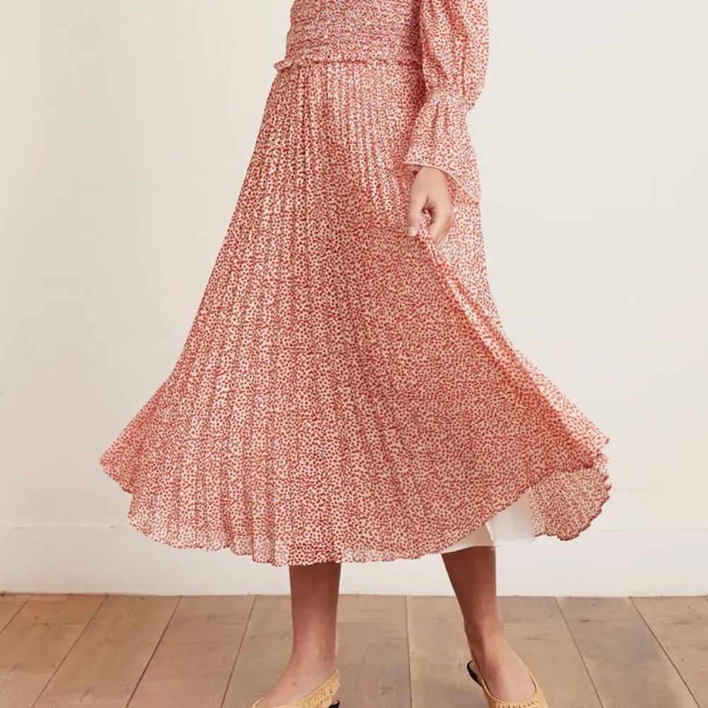 Lucy Paris pleated skirt